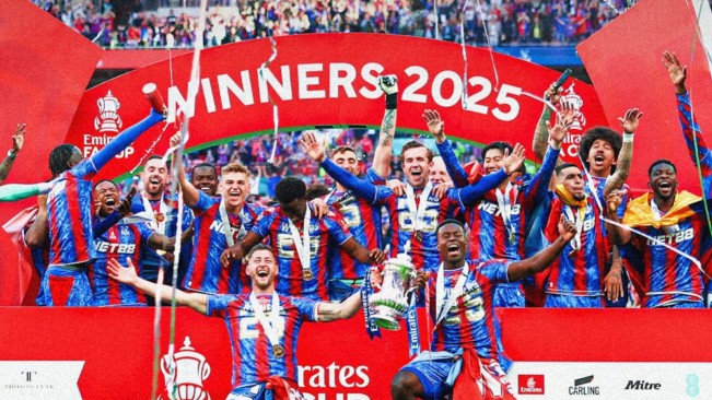 Crystal Palace juara Piala FA 2025. [Instagram]